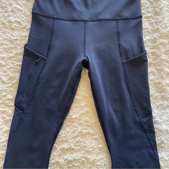 Athleta Up For Anything 7/8 Tight Blue Size Small - Picture 5 of 11